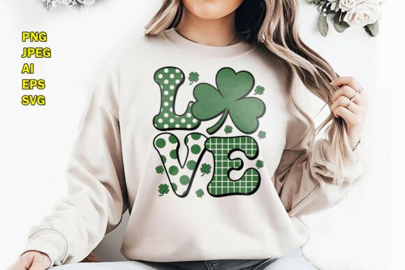 Download Love Cute Green St Patrick's Day Shirt - Cute Collection