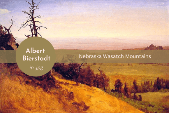 Download Nebraska Wasatch Mountains, Vintage Arts - Vintage art Collection
