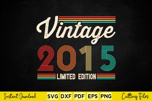 Download 9 Year Old Gifts Born in 2015 Vintage - Born Collection