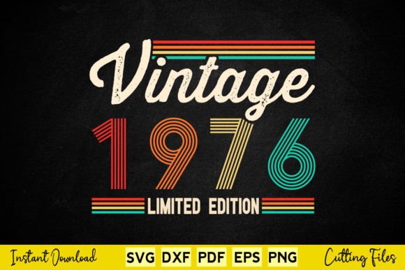 Download 48 Year Old Gifts Born in 1976 Vintage - Born Collection