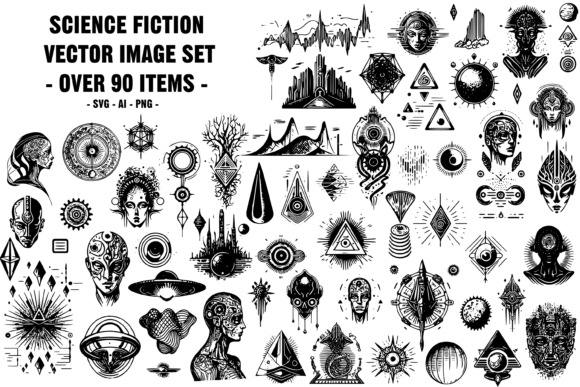Download Science Fiction Vector Designs - Science fiction Collection