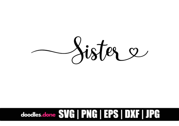 Download Sister SVG Cut File Cricut - Cut file cricut Collection